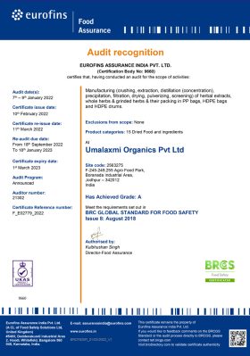 Brc Global Standard For Food Safety